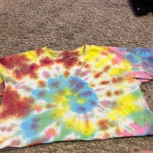 Tie dye crop top